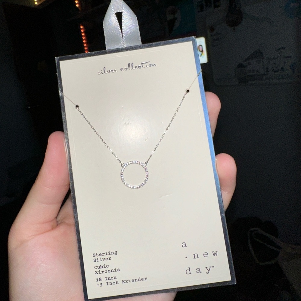 Sterling silver necklace